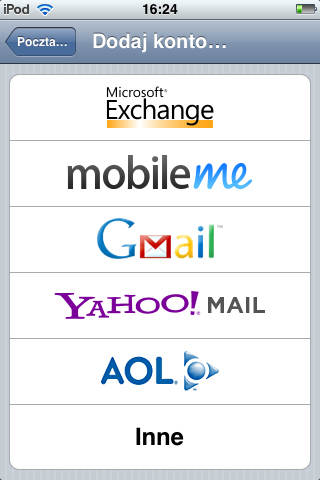 Google Sync Exchange - iphone 1