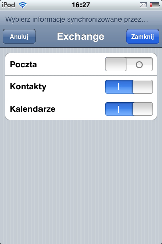 Google Sync Exchange - iphone 4