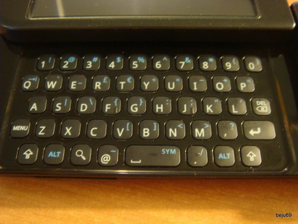 HTC Dream Beju69 - klawiatura