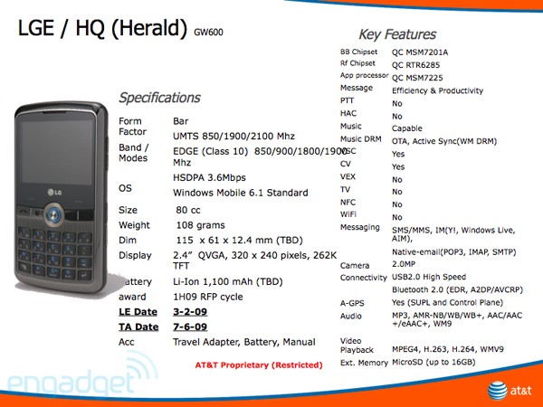 LG HQ 2 engadget