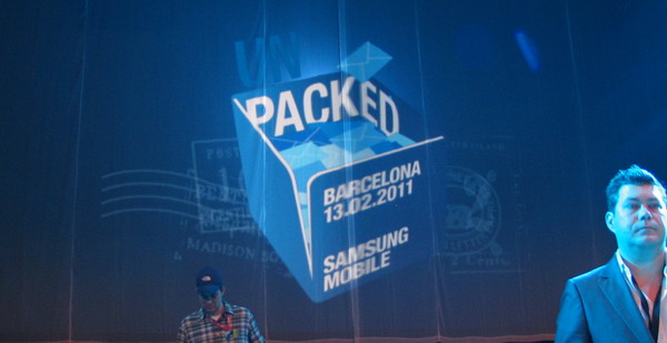 Samsung MWC 2011 conference 1
