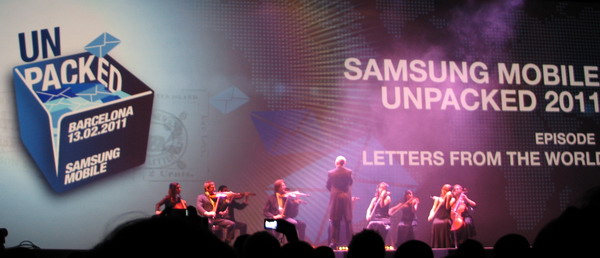 Samsung MWC 2011 conference 2