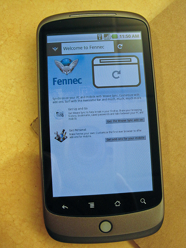 firefox nexusone