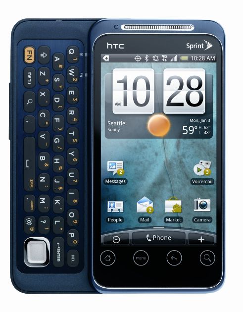 htc evoshift open