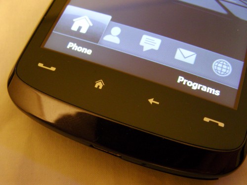 htc touch hd klawisze