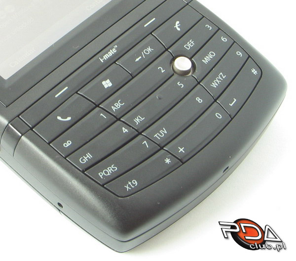 i-mate 8150 test - klawiatura