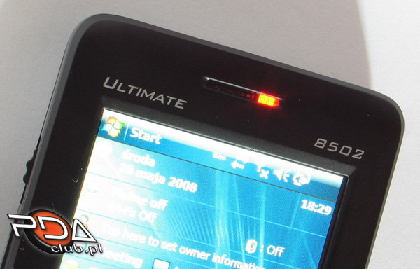 i-mate 8502 test - diody