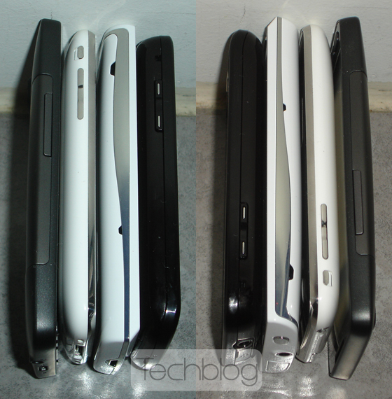 sonyericsson xperia x10 vs omnia ii vs 3gs vs hd2
