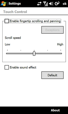 Acer F900 test - SS TouchControl