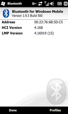 HTC Leo HD2 test - SS BT 4