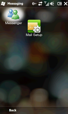 HTC Leo HD2 test - SS Folder Messaging