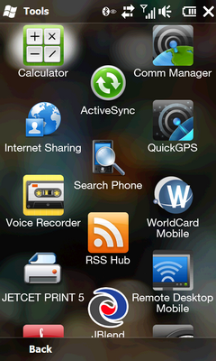 HTC Leo HD2 test - SS Folder Tools