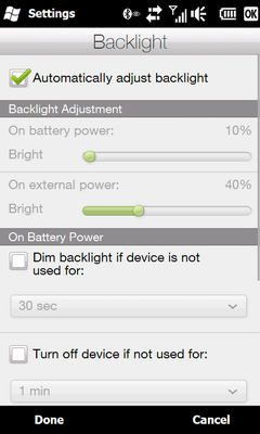 HTC Leo HD2 test - SS Sett Back
