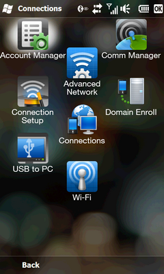 HTC Leo HD2 test - SS Sett F Conn