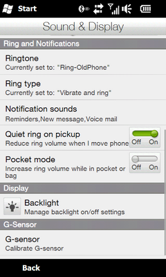 HTC Leo HD2 test - SS Sett Sound&Display 2