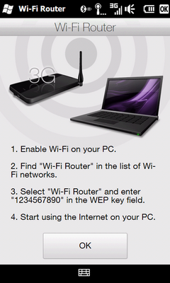 HTC Leo HD2 test - SS WiFi Router 2