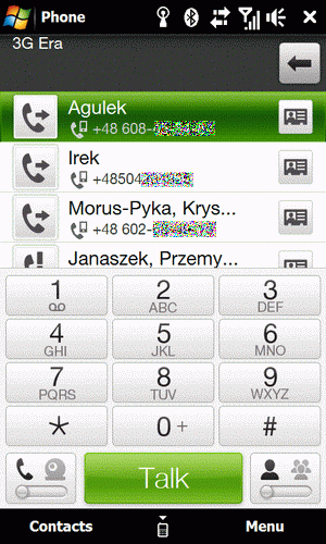 HTC Touch Pro2 test - SS Phone 1