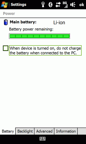 HTC Touch Pro2 test - SS Power 1