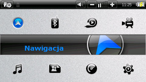 NavRoad Q1 test - SS menu glowne uklad 1
