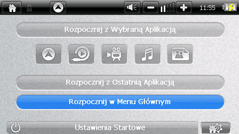 NavRoad Q1 test - SS ustawienia startowe