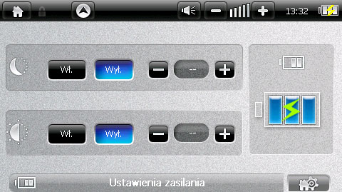 NavRoad Q1 test - SS ustawienia zasilania