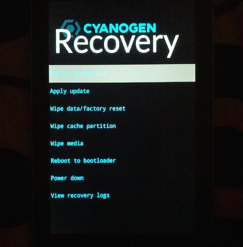 cm simplerecovery