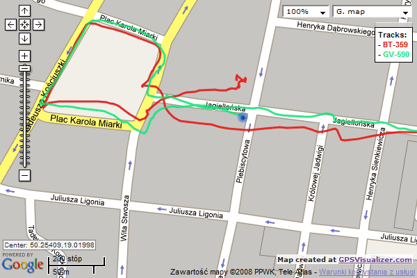globalsat gv-590 test - gps mapa 3