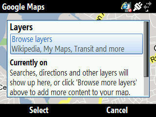 google maps mobile layers2