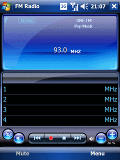 i-mate 8150 test - ss radio anim