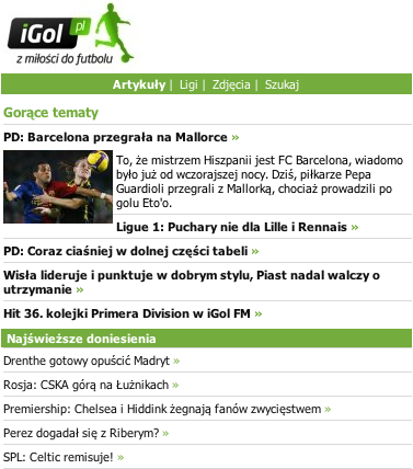 igol ip screen