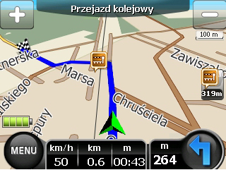 mapamap przejazd kolejowy
