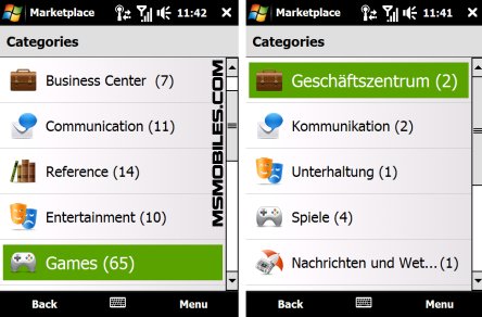 marketplace launch german
