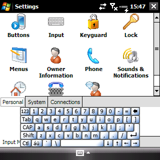 palm treo pro test - ss keyboard 96dpi