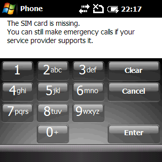 palm treo pro test - ss phone
