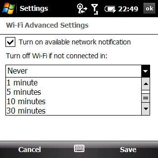 palm treo pro test - ss wifi 3