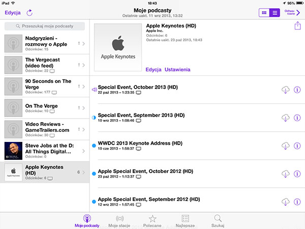 podcasts 20131023
