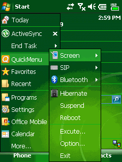quickmenu anim