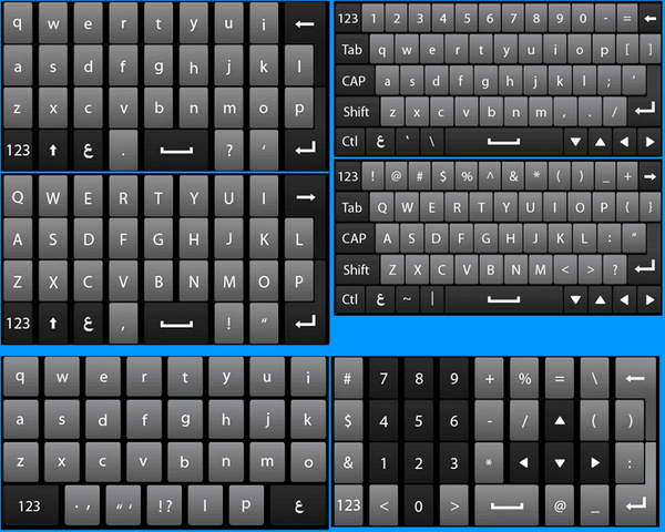 windows mobile 6.5.3 onscreen keyb