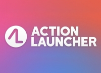 Action Launcher ze "stosami" widżetów